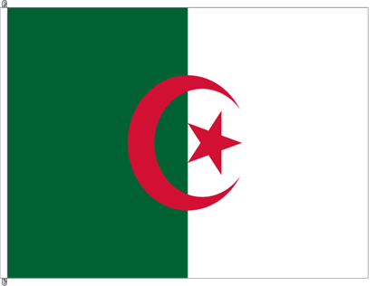 Bild von Fahne Algerien