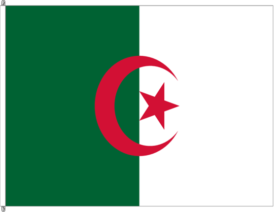 Bild von Fahne Algerien