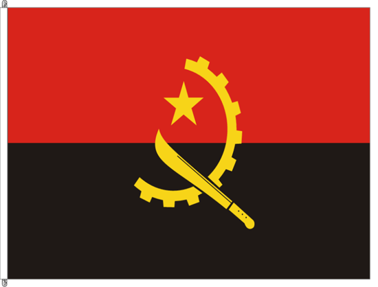 Bild von Fahne Angola