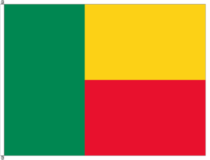 Bild von Fahne Benin