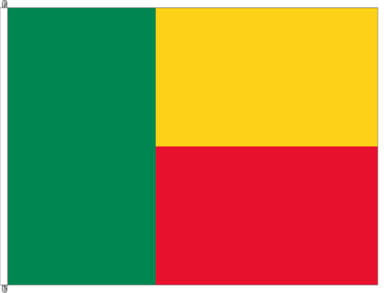 Bild von Fahne Benin