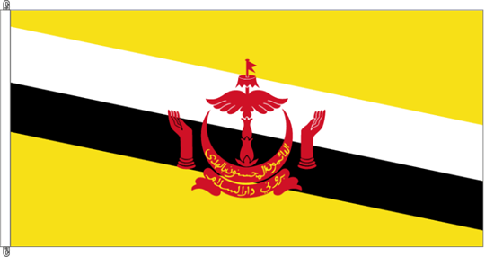 Bild von Fahne Brunei