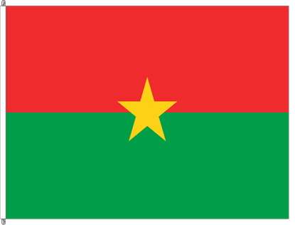 Bild von Fahne Burkina Faso