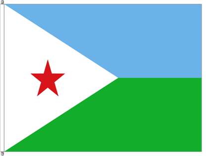 Bild von Fahne Djibouti