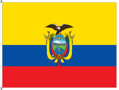 Bild von Fahne Ecuador