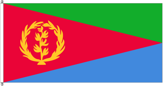 Bild von Fahne Eritrea