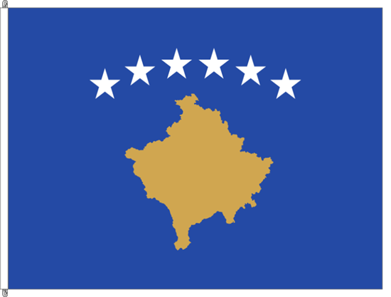 Bild von Fahne Kosovo