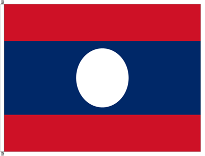 Bild von Fahne Laos