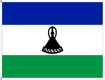 Bild von Fahne Lesotho