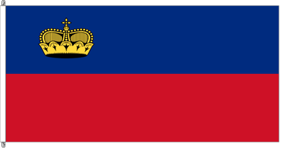 Bild von Fahne Liechtenstein