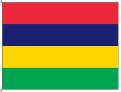 Bild von Fahne Mauritius