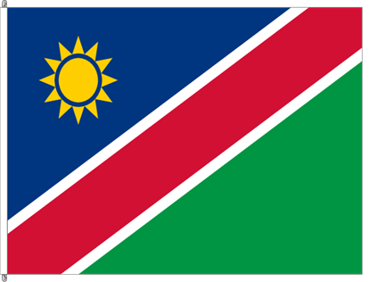 Bild von Fahne Namibia