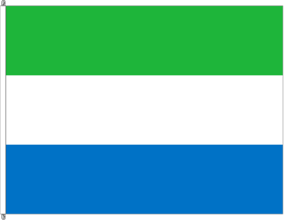 Bild von Fahne Sierra Leone