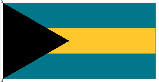 Bild von Fahne Bahamas