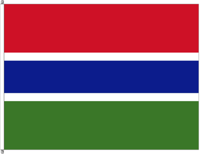 Bild von Fahne Gambia