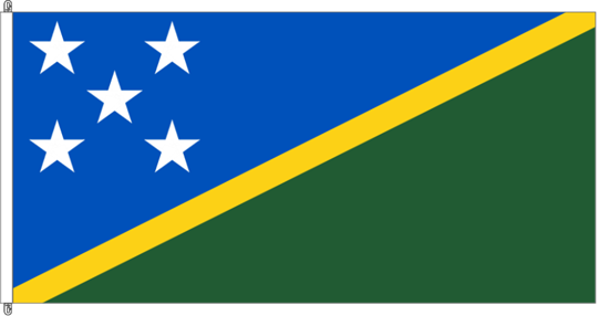 Bild von Fahne Solomon Islands