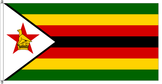 Bild von Fahne Zimbabwe